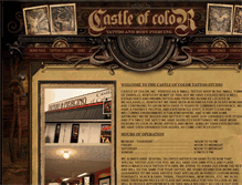 Tablet Screenshot of castleofcolor.com